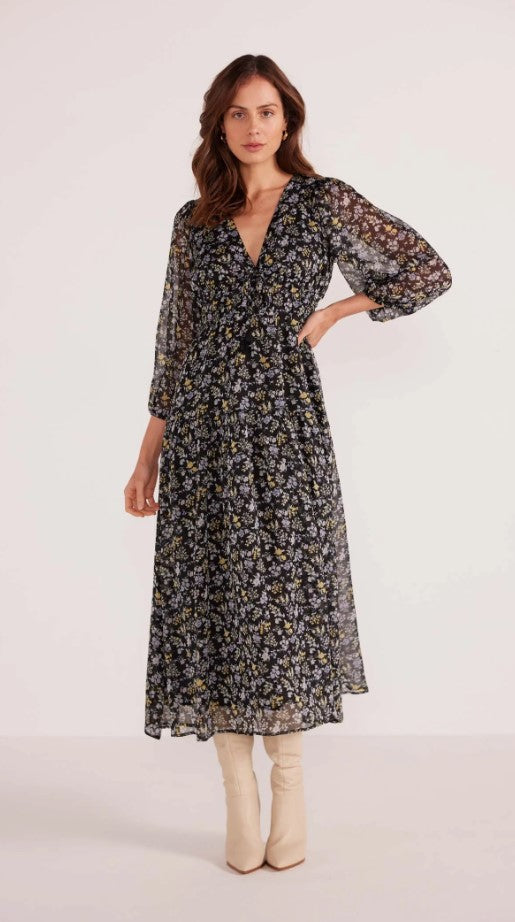 Taylee Long Sleeve Midi Dress