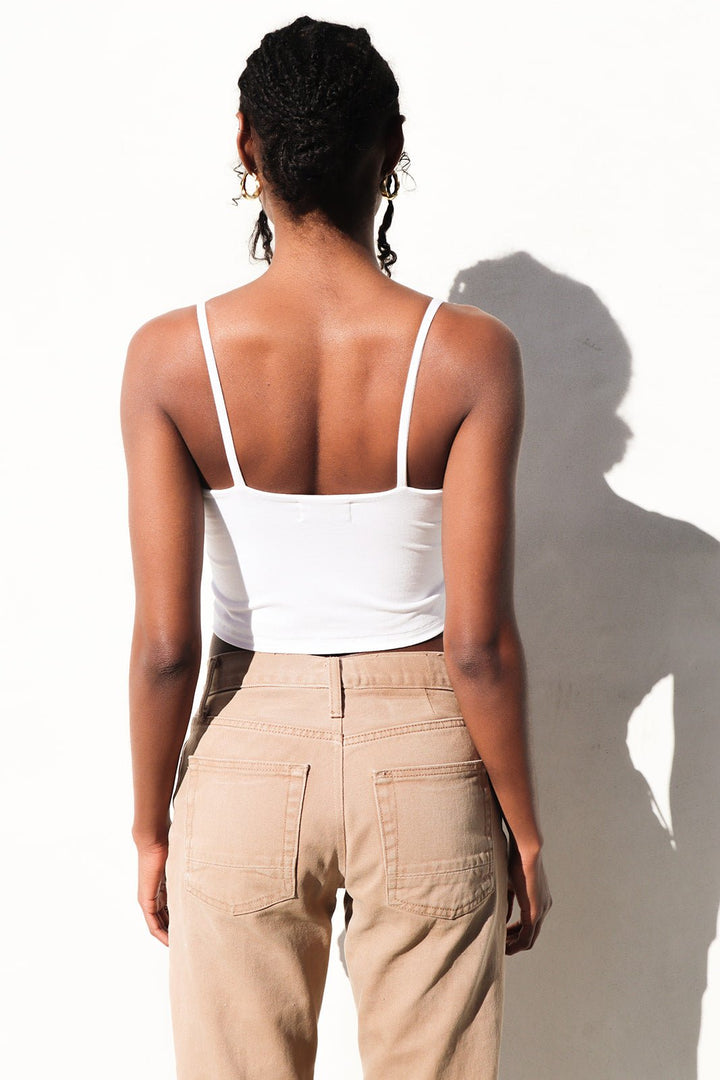 The Kyla - Double Layer Crop Tank - Jaffi's