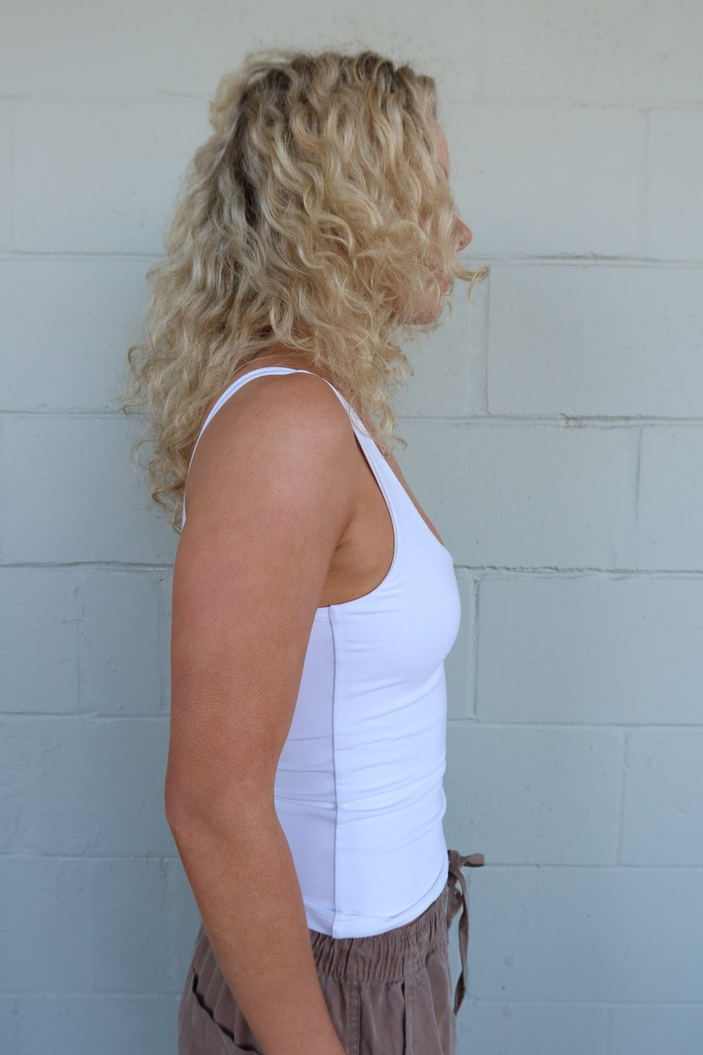 The Long Devon - Double Layer Scoop - White - Jaffi's