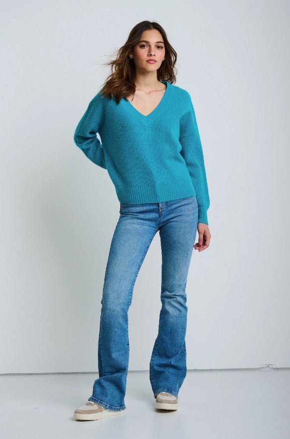 The Mixer Cashmere Sweater - Grotto - Jaffi's