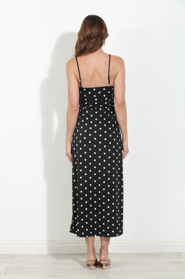 Front Tie Midi Dress - Lolita
