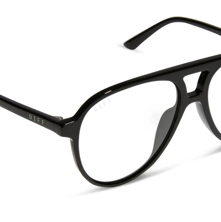 Tosca II Blue Light Glasses - Black - Jaffi's
