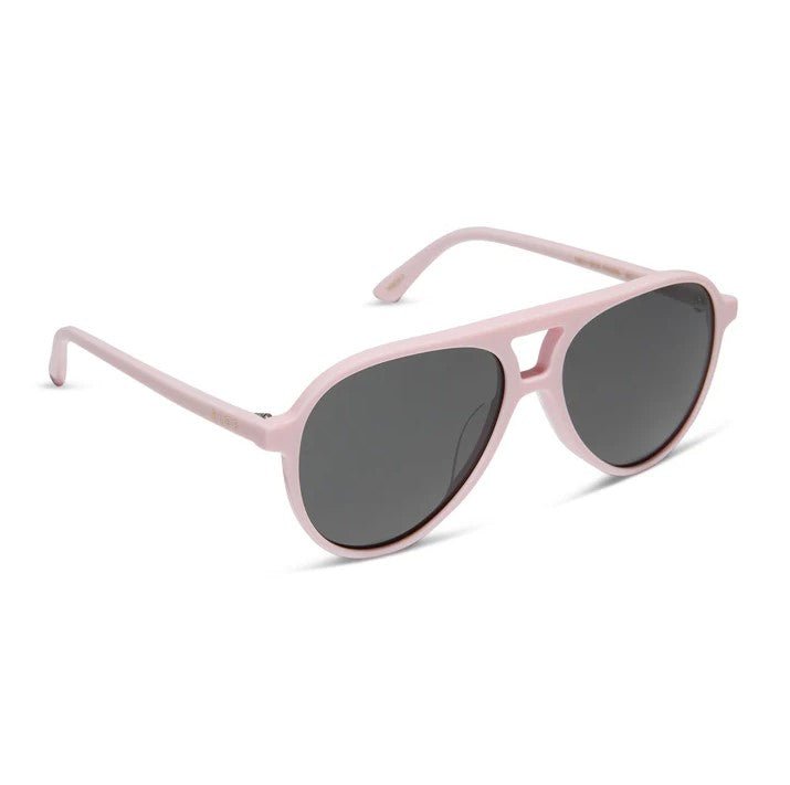 Tosca II Sunglasses - Powder Pink + Grey - Jaffi's