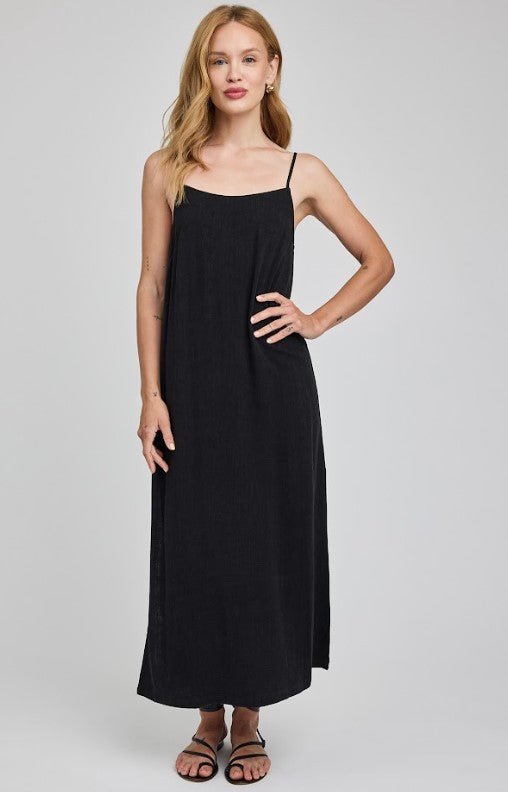Twyla Maxi Dress - Black - Jaffi's