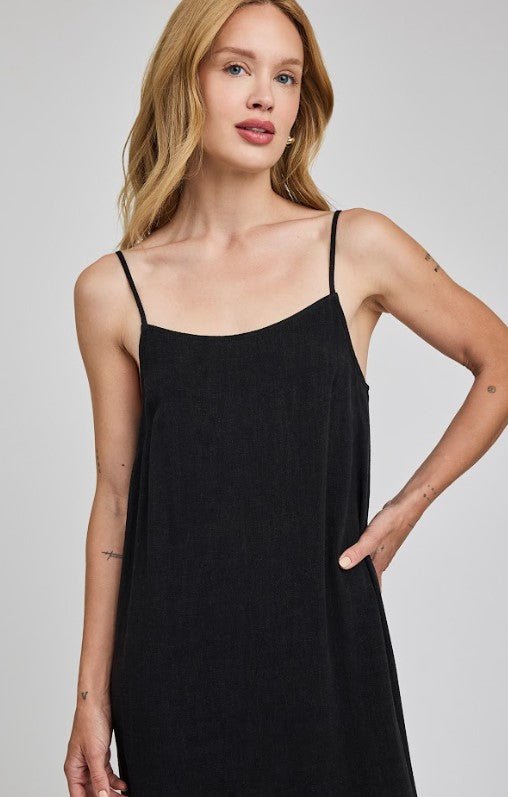 Twyla Maxi Dress - Black - Jaffi's