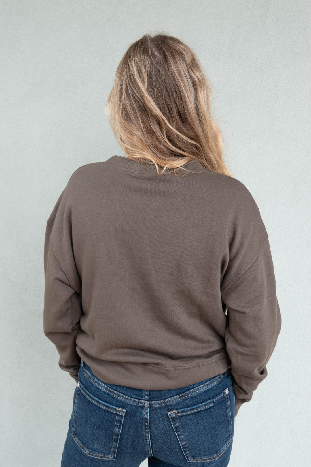 Tyler Pullover Sweatshirt - Dark Olive - Jaffi&