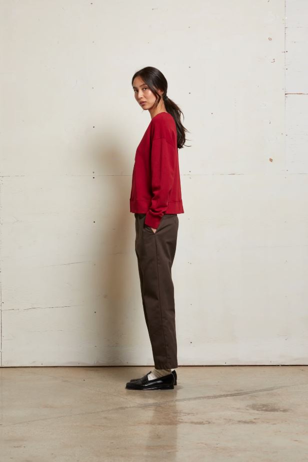 Tyler Pullover Sweatshirt - Maple - Jaffi's