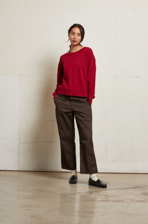 Tyler Pullover Sweatshirt - Maple - Jaffi's