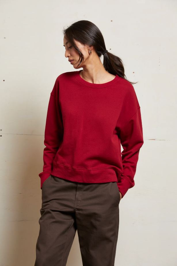 Tyler Pullover Sweatshirt - Maple - Jaffi's