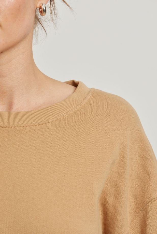 Tyler Pullover Sweatshirt - Suede - Jaffi's