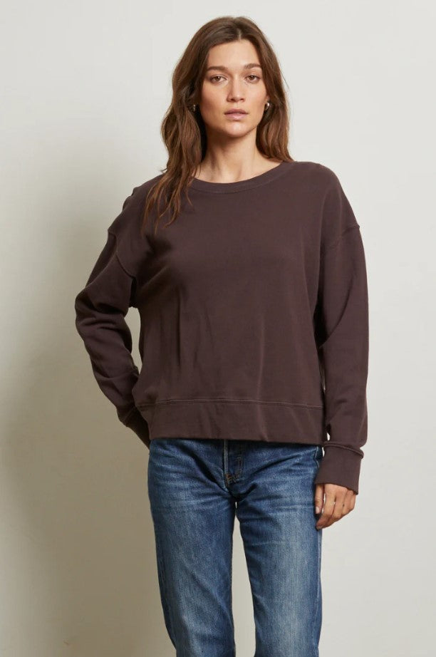 Tyler Pullover Sweatshirt - Cocoa Powder