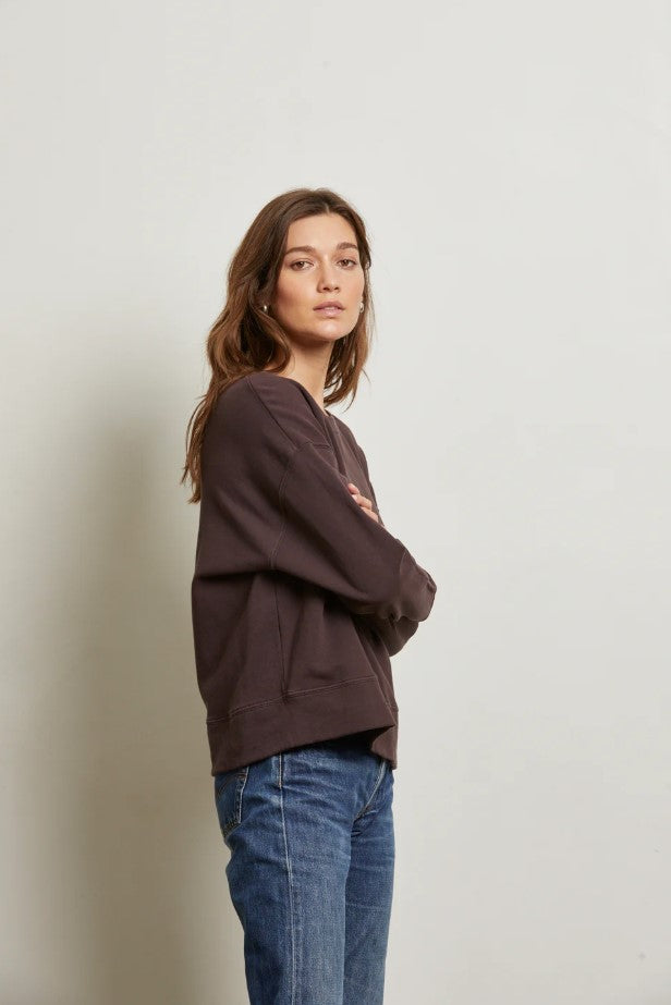 Tyler Pullover Sweatshirt - Cocoa Powder