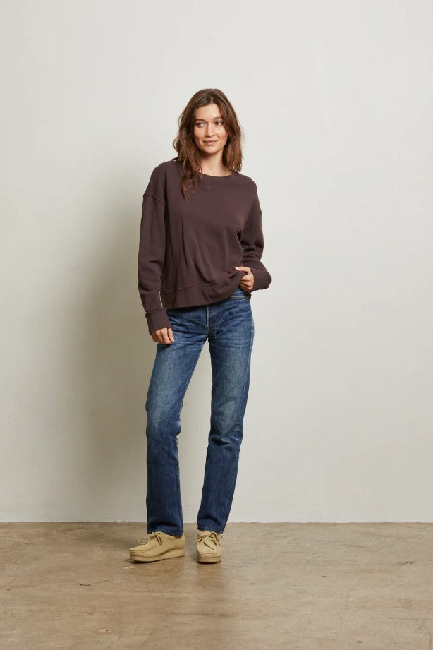 Tyler Pullover Sweatshirt - Cocoa Powder