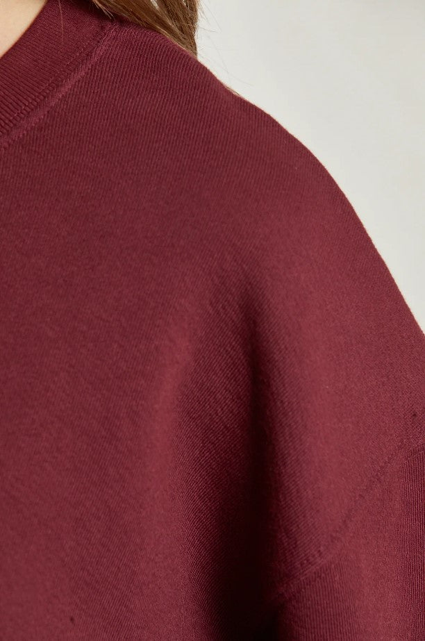 Tyler Pullover Sweatshirt - Cranberry