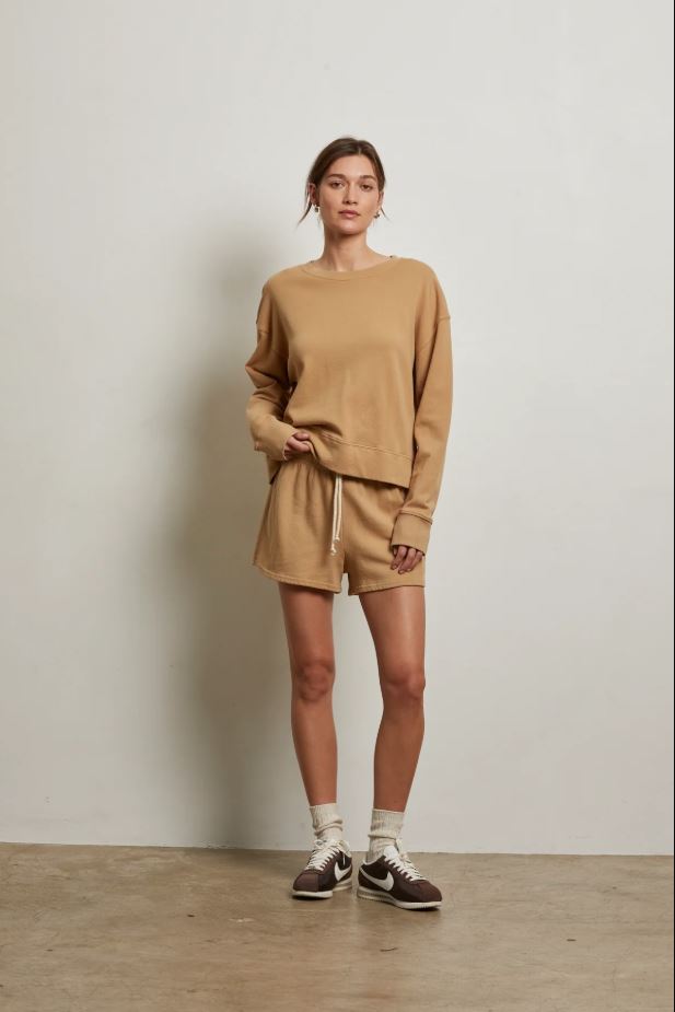 Tyler Pullover Sweatshirt - Suede