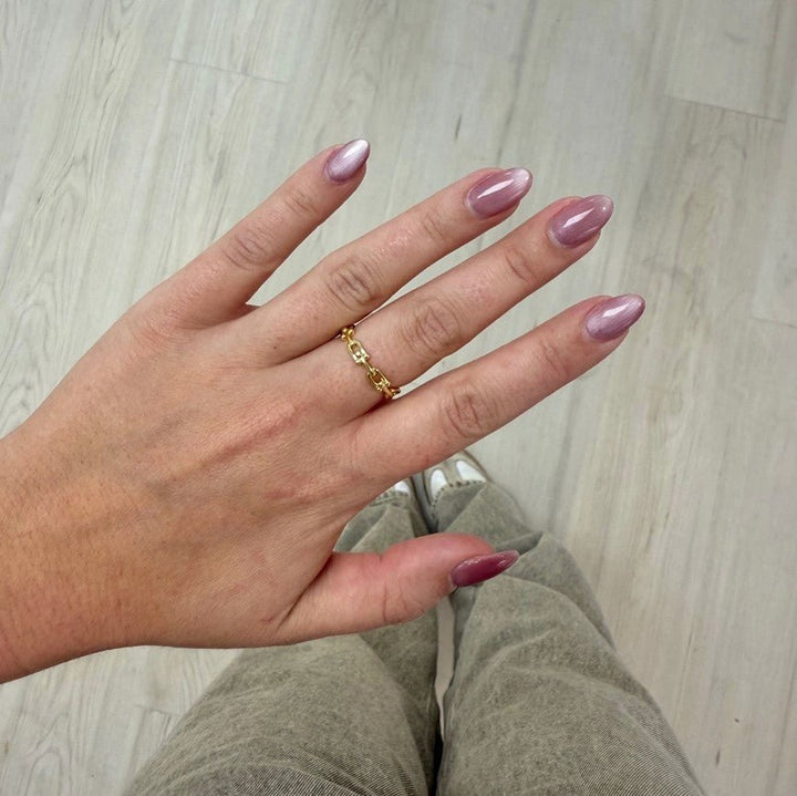 U Link Chain Ring - Jaffi's