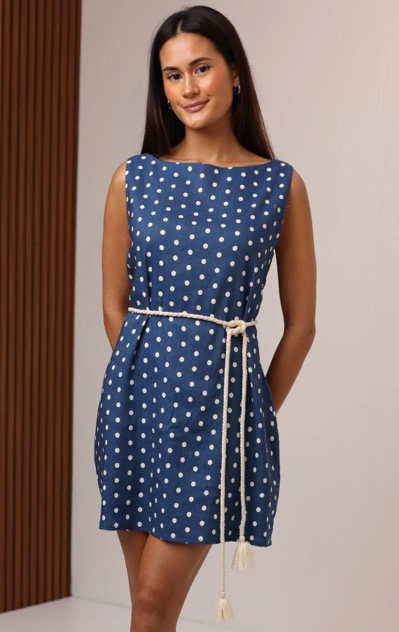 Vera Dress - Harbour Dot - Jaffi&