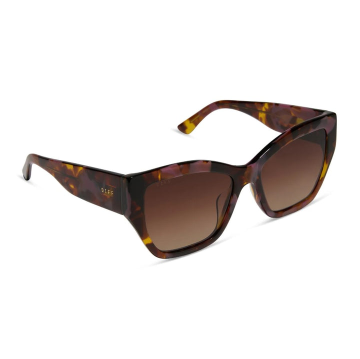 Vivienne Sunglasses - Torino Tortoise + Brown Gradient