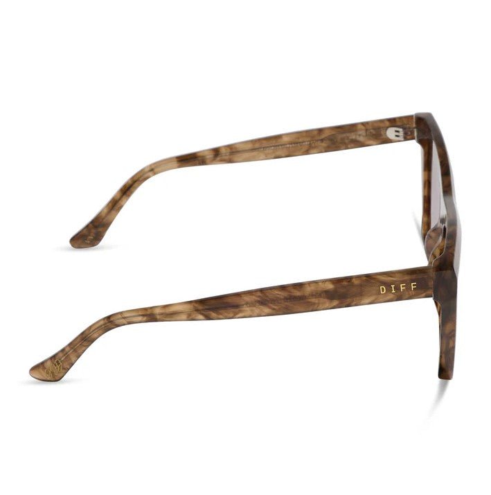 Vivi Sunglasses - Black Walnut Tortoise + Brown Gradient - Jaffi&