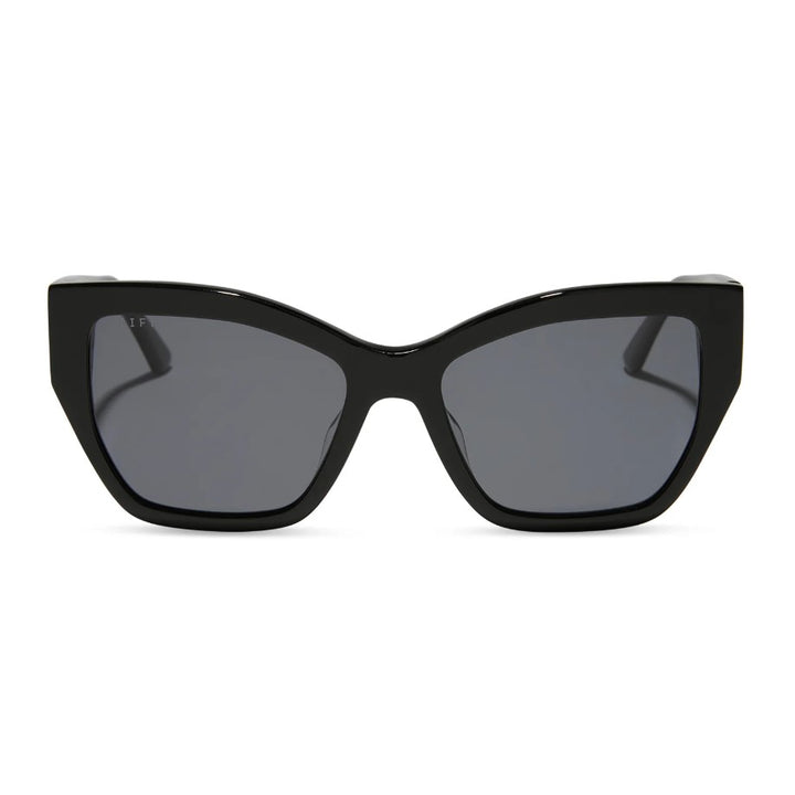 Vivienne Sunglasses - Black + Grey Polarized