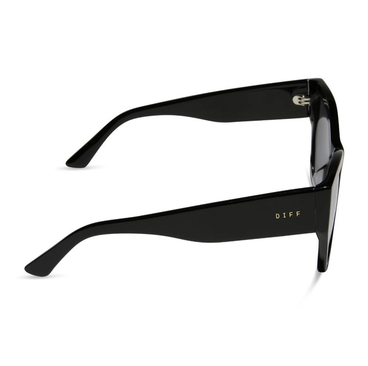 Vivienne Sunglasses - Black + Grey Polarized