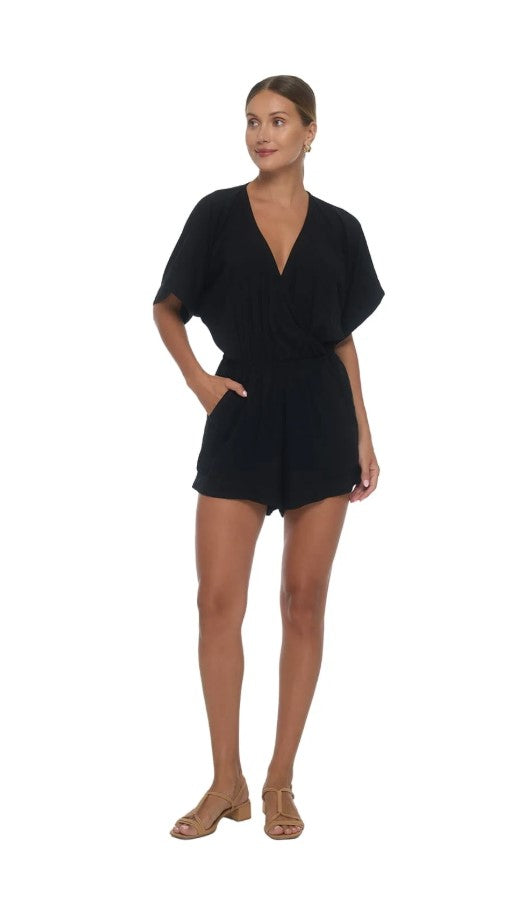 Wailea Romper - Black