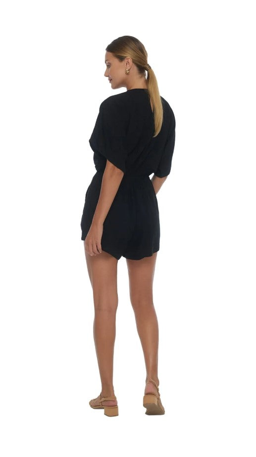 Wailea Romper - Black