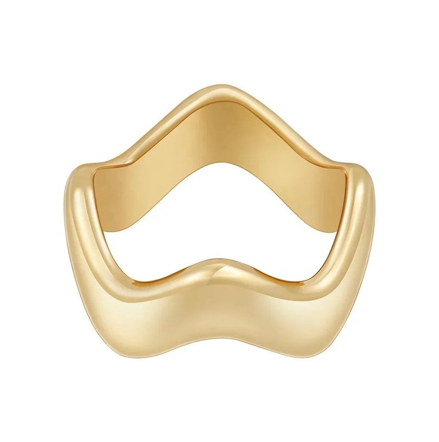 Wavy Band Ring