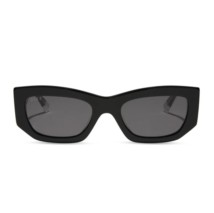 Wednesday Sunglasses - Black + Grey