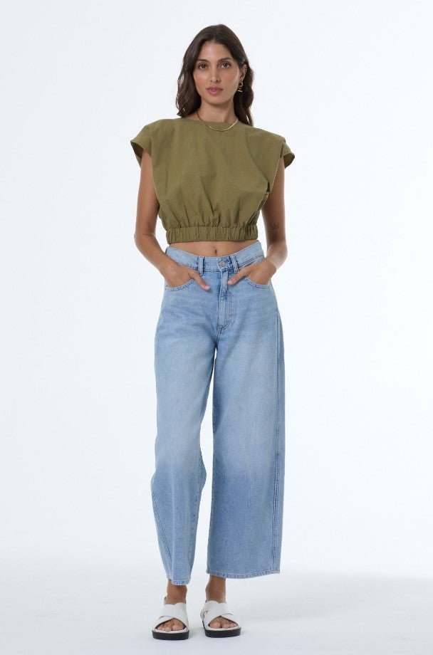 Wendy Top - Dark Olive - Jaffi's