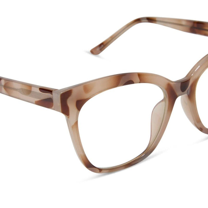 Willa Blue Light Readers - Cream Tortoise - Jaffi's