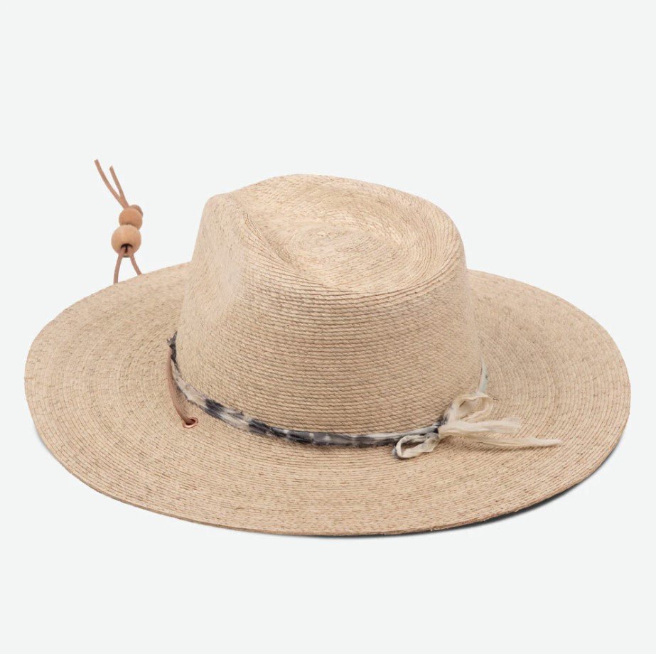 Willa Rancher Hat with Chin Strap - Jaffi's