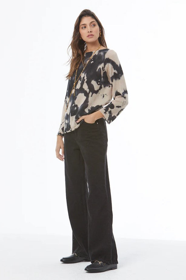 Willow Sweater - Champagne Universe Wash