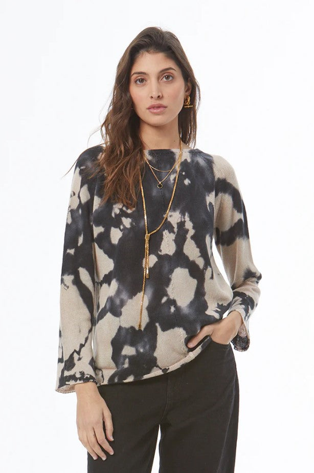 Willow Sweater - Champagne Universe Wash