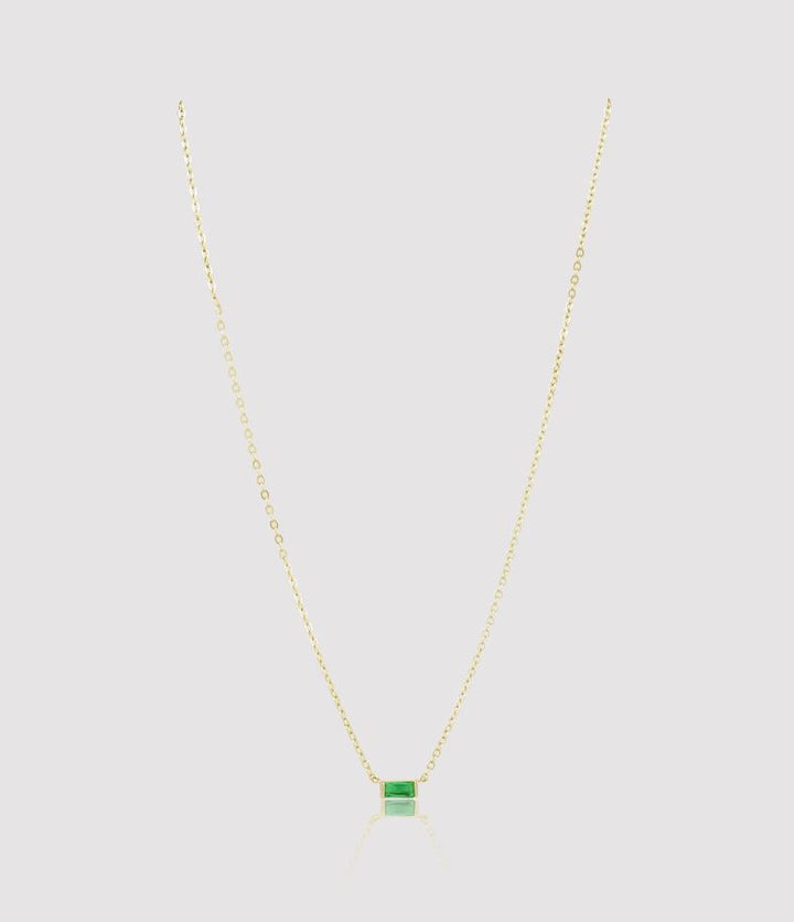 Willow Necklace Emerald