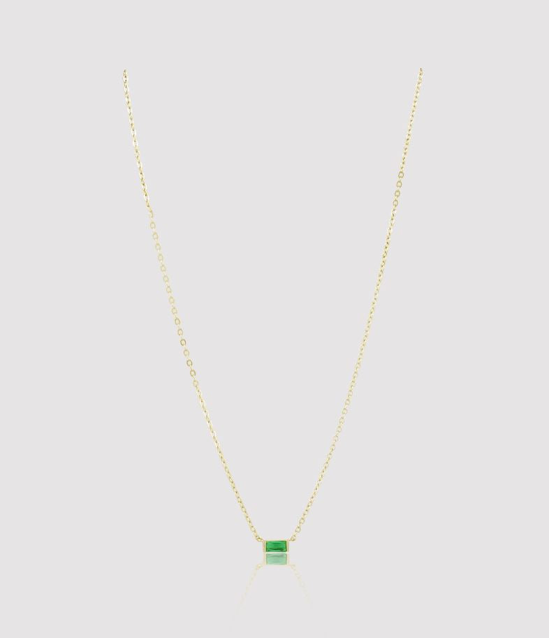 Willow Necklace Emerald