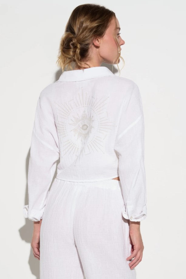 Inner Gaze Willow Shirt - White
