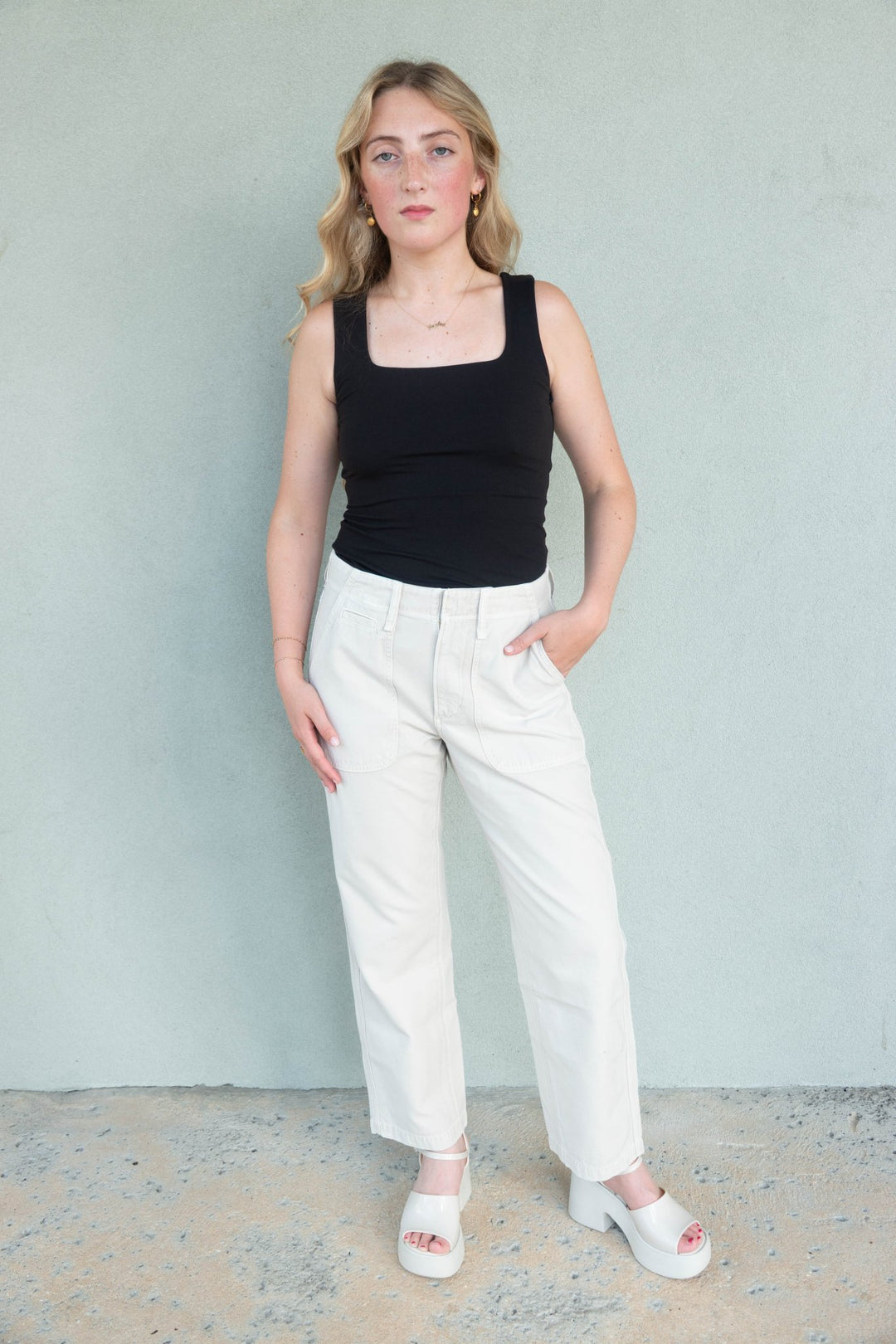 Winslow Utility Pant - Pale Stone - Jaffi's