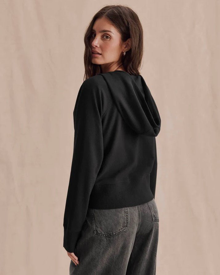 Winslow Zip Hoodie - Black - Jaffi&