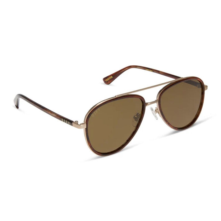 Yellowstone Sunglasses -Sequoia Tortoise + Brown Polarized