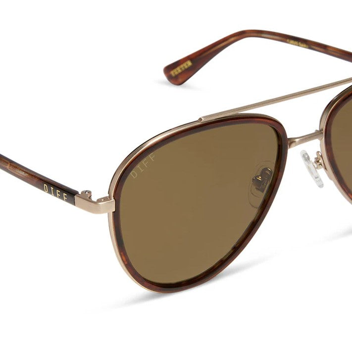 Yellowstone Sunglasses -Sequoia Tortoise + Brown Polarized