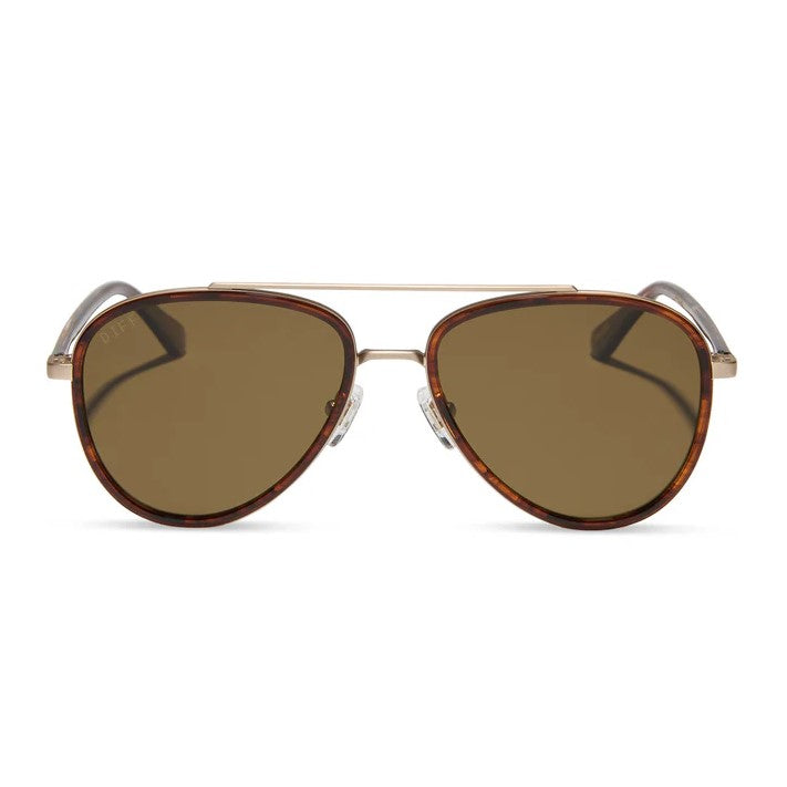 Yellowstone Sunglasses -Sequoia Tortoise + Brown Polarized
