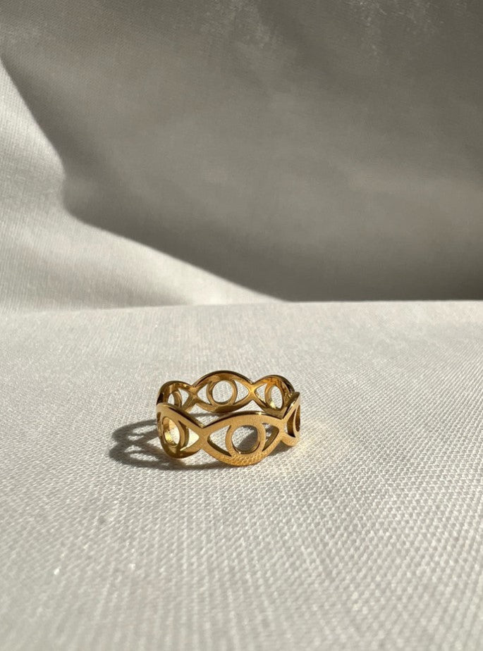 Zara Eye Ring - Jaffi's