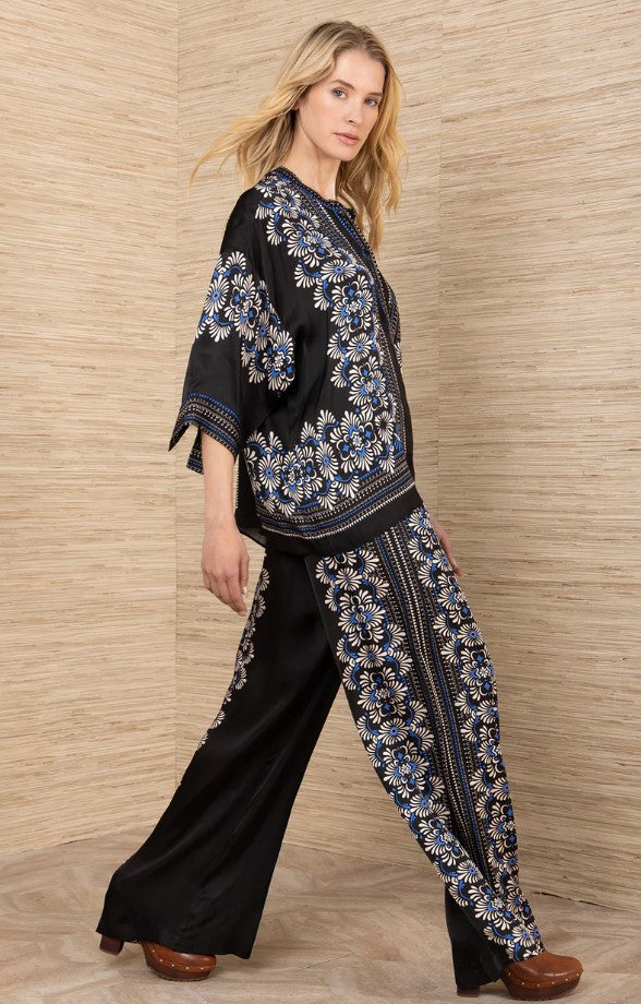 Shay Wide Leg Pant - Black