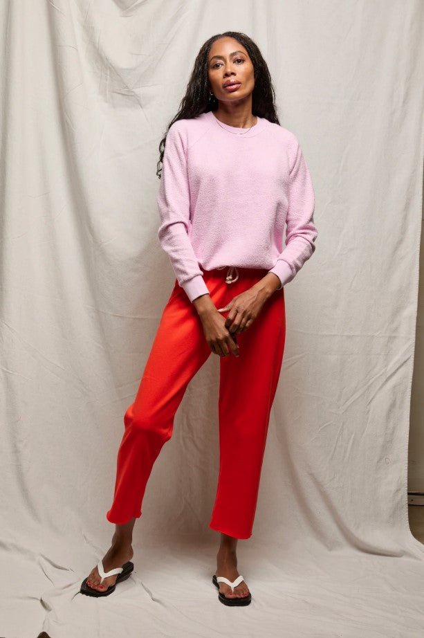 Ziggy Inside Out Sweatshirt - Sugar Pink - Jaffi's