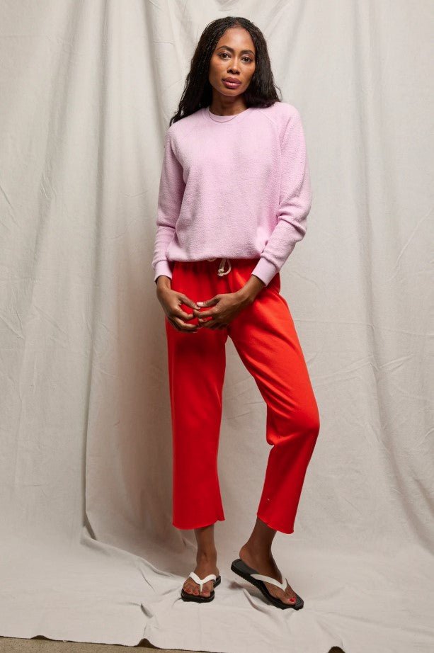 Ziggy Inside Out Sweatshirt - Sugar Pink - Jaffi's