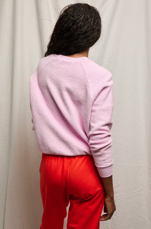 Ziggy Inside Out Sweatshirt - Sugar Pink - Jaffi's