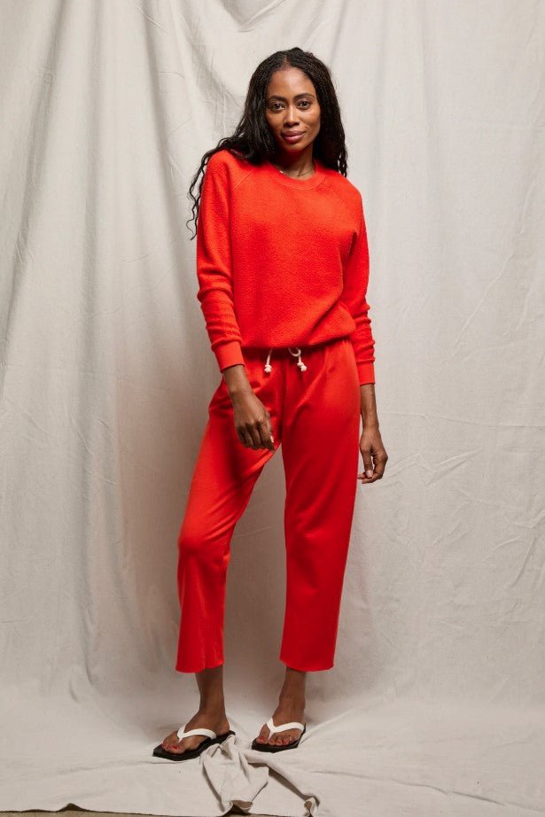 Ziggy Inside Out Sweatshirt - Tomato - Jaffi's