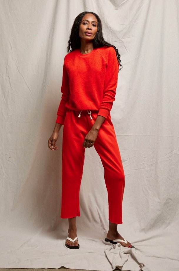 Ziggy Inside Out Sweatshirt - Tomato - Jaffi's