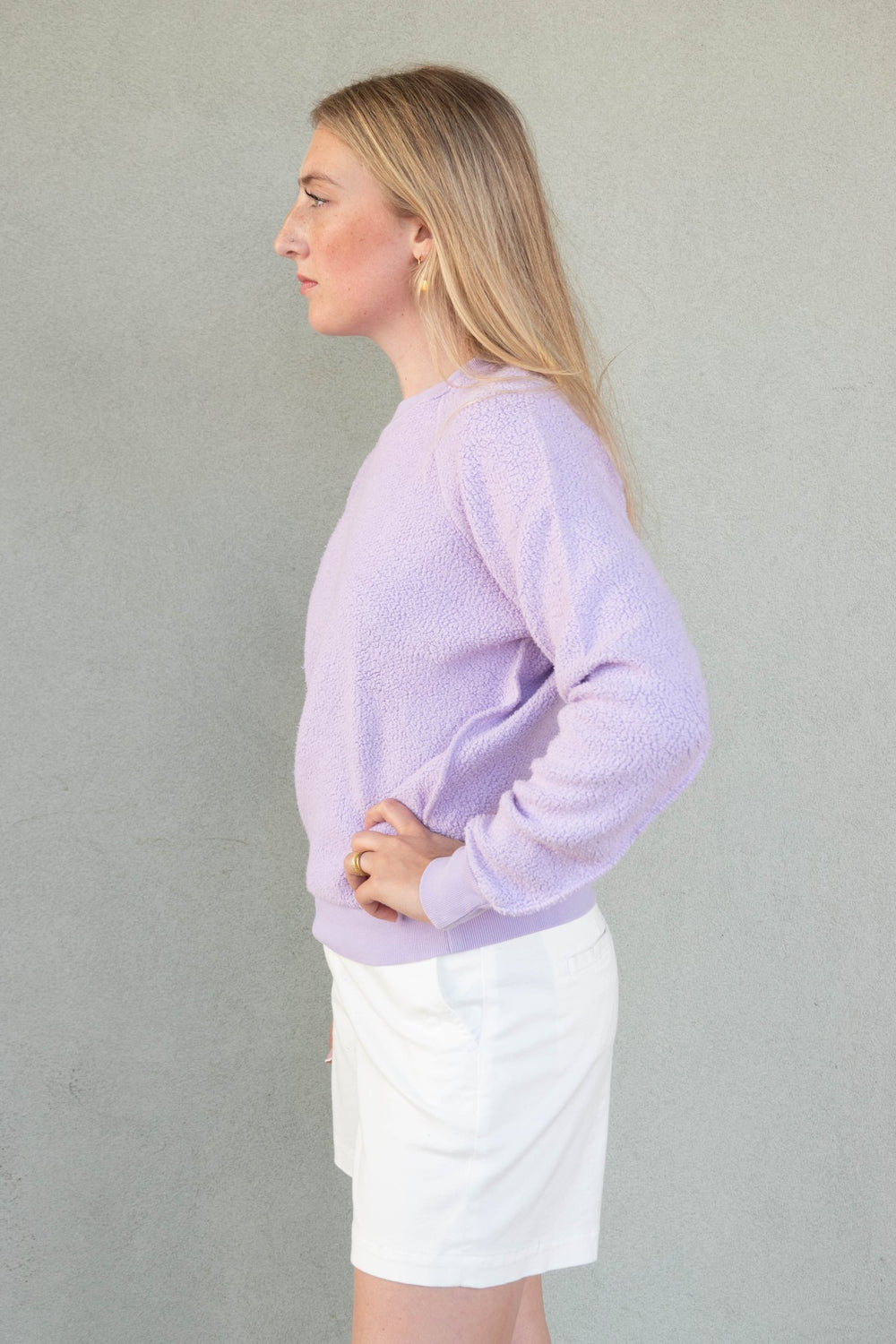 Ziggy Inside Out Sweatshirt - Ultraviolet - Jaffi's
